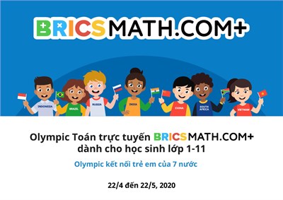 Cuộc thi Olympic Toán trực tuyến quốc tế Bricsmath.com