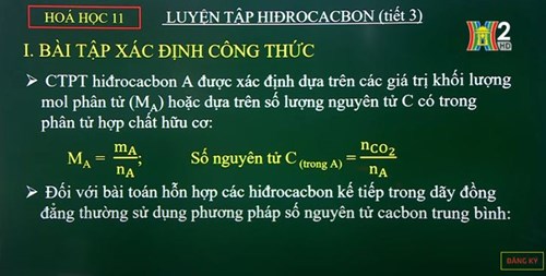  Luyện tập về hiđrocacbon (tiết 3)