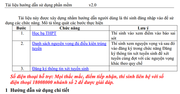 Tài liệu hướng dẫn sử dụng hệ thống quản lí thi tốt nghiệp THPT (dành cho thí sinh)