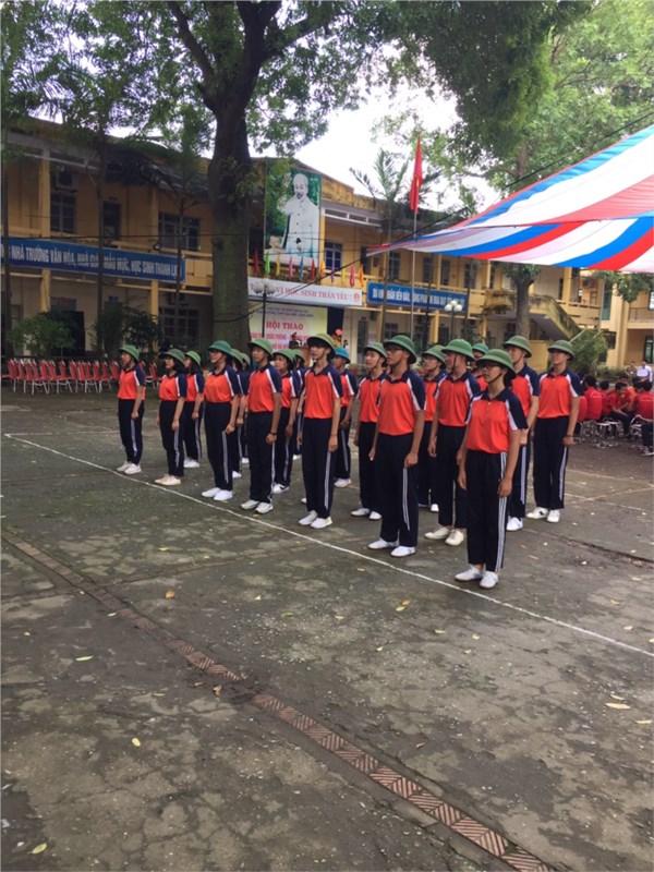 Kết quả Hội thao giáo dục quốc phòng an ninh cụm THPT Gia Lâm- Long Biên năm 2018