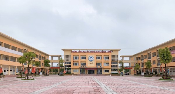 Trường THPT Nguyễn Quốc Trinh chuẩn bị tốt mọi mặt khi học sinh quay trở lại trường học