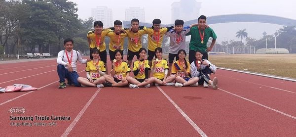 Những gương mặt tiêu biểu của học sinh trường THPT Tân Dân tham gia giải thể thao học sinh phổ thông TP Hà Nội năm học 2020-2021
