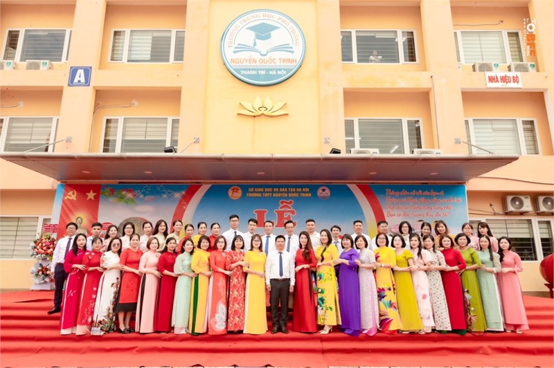 Trường THPT Nguyễn Quốc Trinh tưng bừng Khai giảng năm học mới 2023-2024
