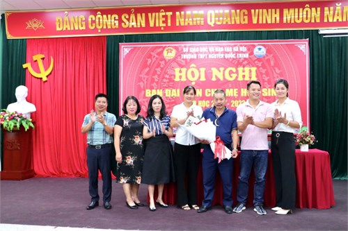 Hội nghị Ban đại diện cha mẹ học sinh Trường THPT Nguyễn Quốc Trinh năm học 2022-2023
