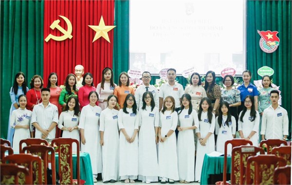 Đại hội đại biểu Đoàn TNCS Hồ Chí Minh Trường THPT Sơn Tây nhiệm kỳ 2023 – 2024